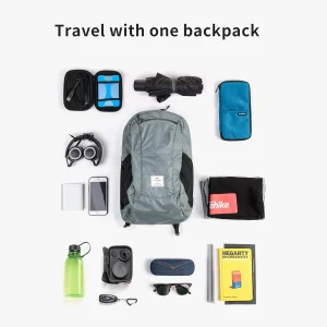 Outdoor Waterproof Folding Backpack - Thumbnail Image 2