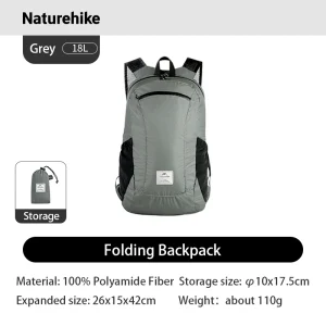 Outdoor Waterproof Folding Backpack - Thumbnail Image 5