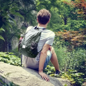 Outdoor Waterproof Folding Backpack - Thumbnail Image 4
